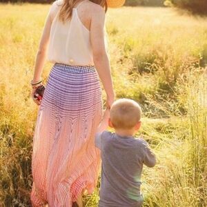 Anthropologie Geisha Designs Dawn Maxi Skirt